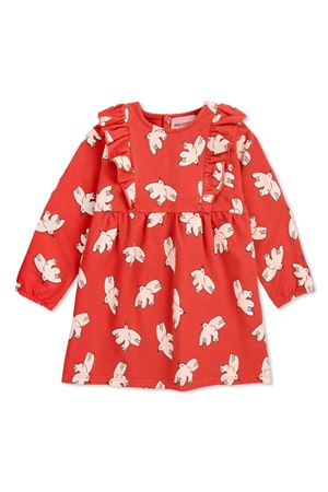 red cotton dress BOBO CHOSES KIDS | B224AB081.